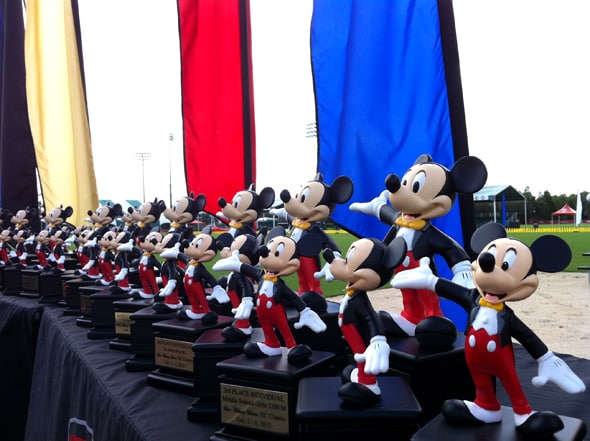 Disney Mousecar Trophy